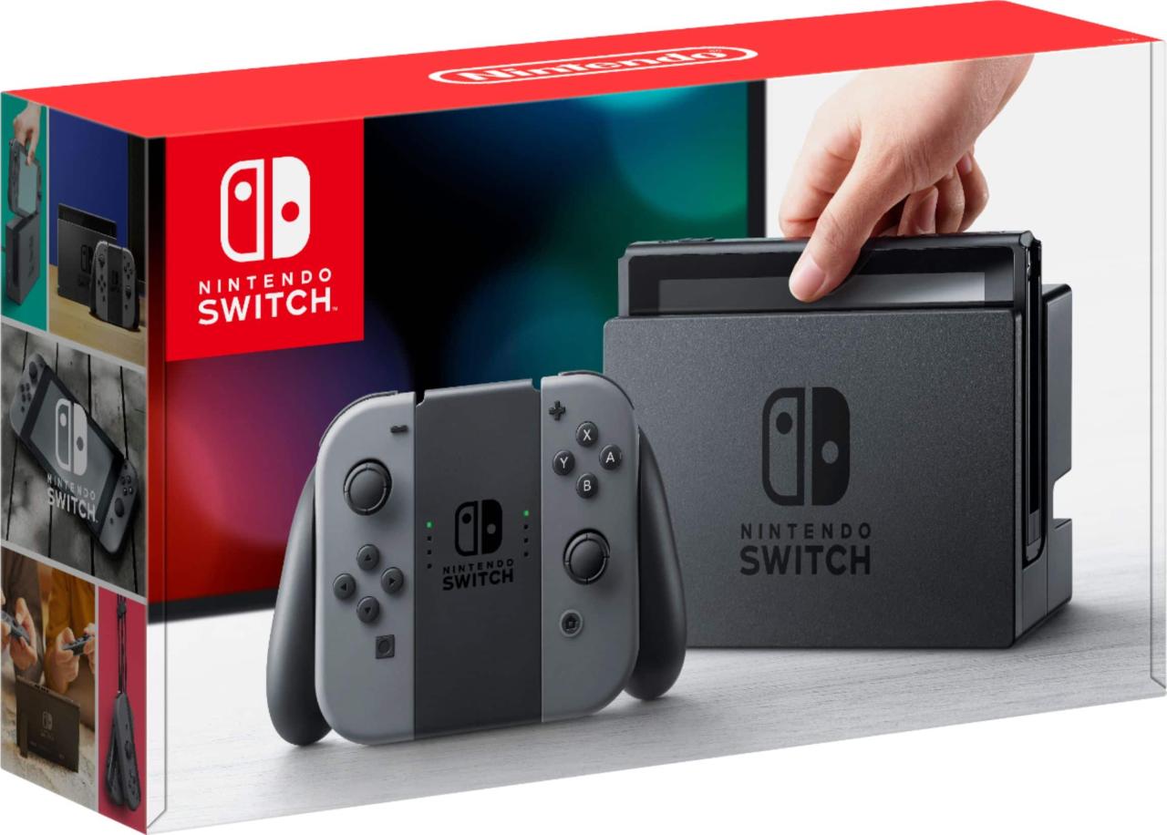 Customer Reviews: Nintendo Switch 32GB Console Gray Joy-Con HACSKAAAA ... Customer Reviews: Nintendo Switch 32GB Console Gray Joy-Con HACSKAAAA ...