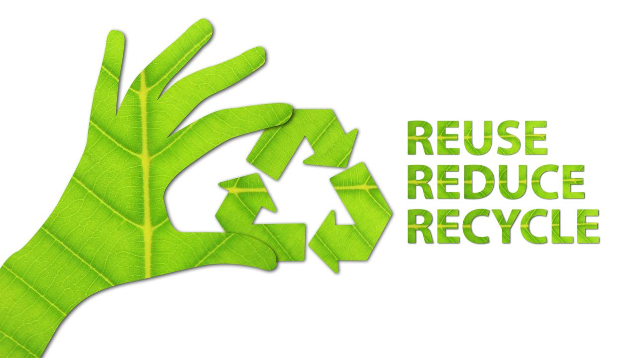 Cllr Paul Canal: Reduce, Reuse, Recycle - but how? Cllr Paul Canal: Reduce, Reuse, Recycle - but how?