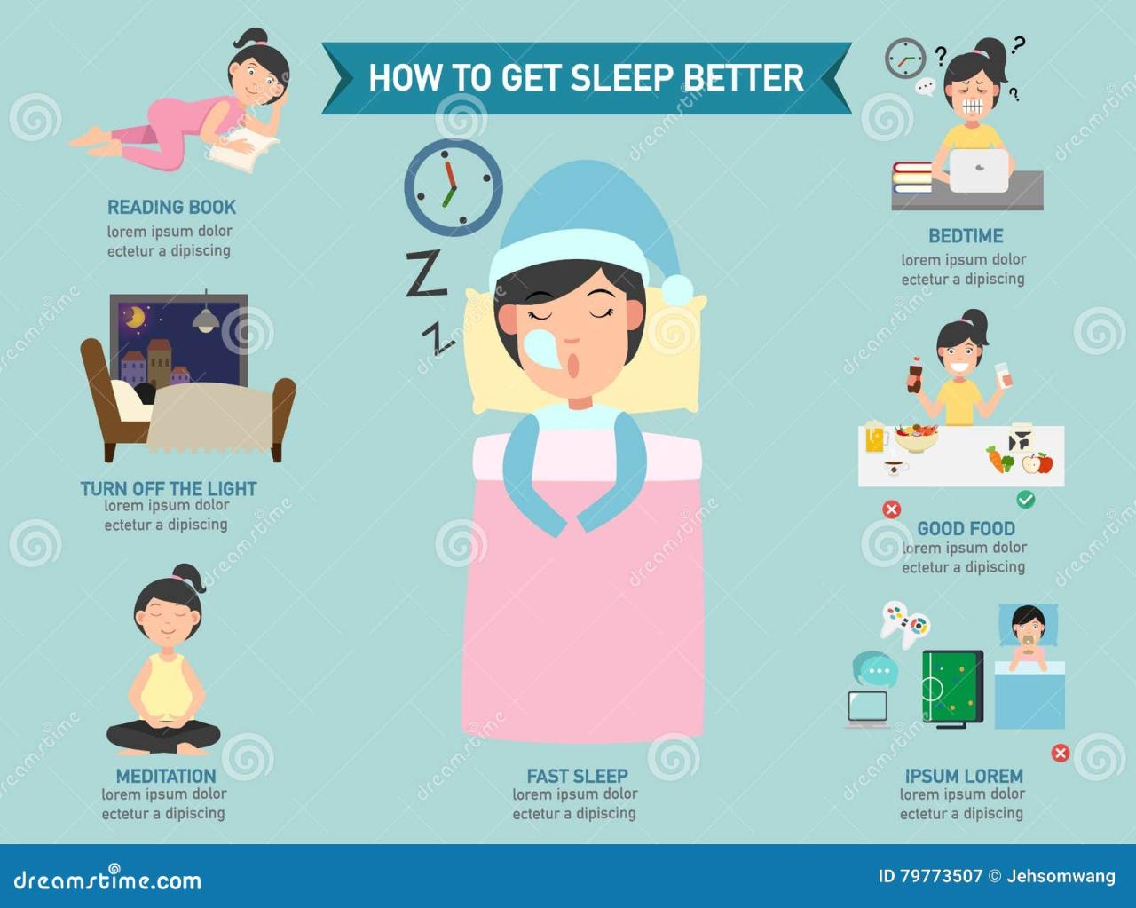 A Complete Visual Guide To Help You Sleep Better - LifeHack