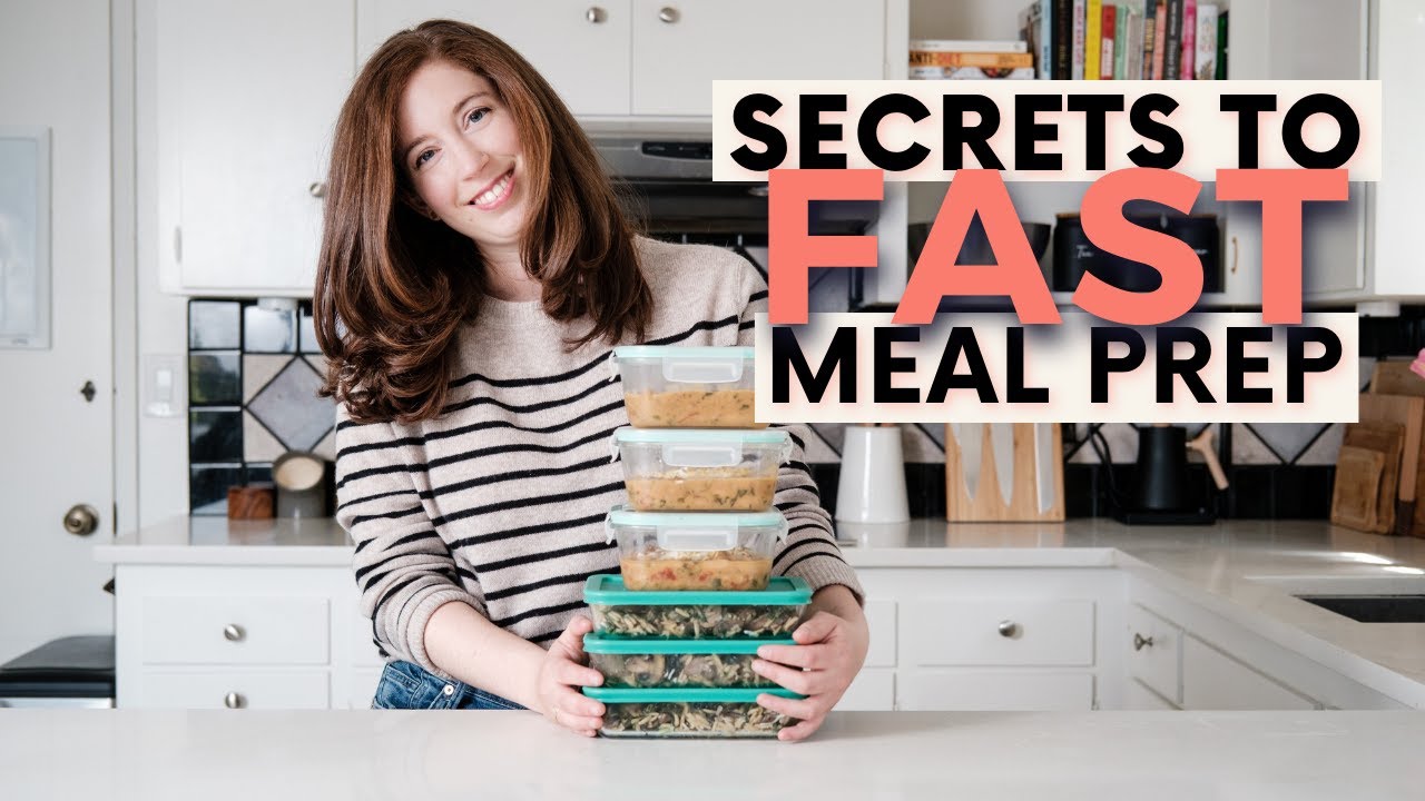 How To Make Meal Prep Easier | 9 Easy Tips From A Pro - YouTube